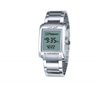 Digital Square Azan Watch for Men